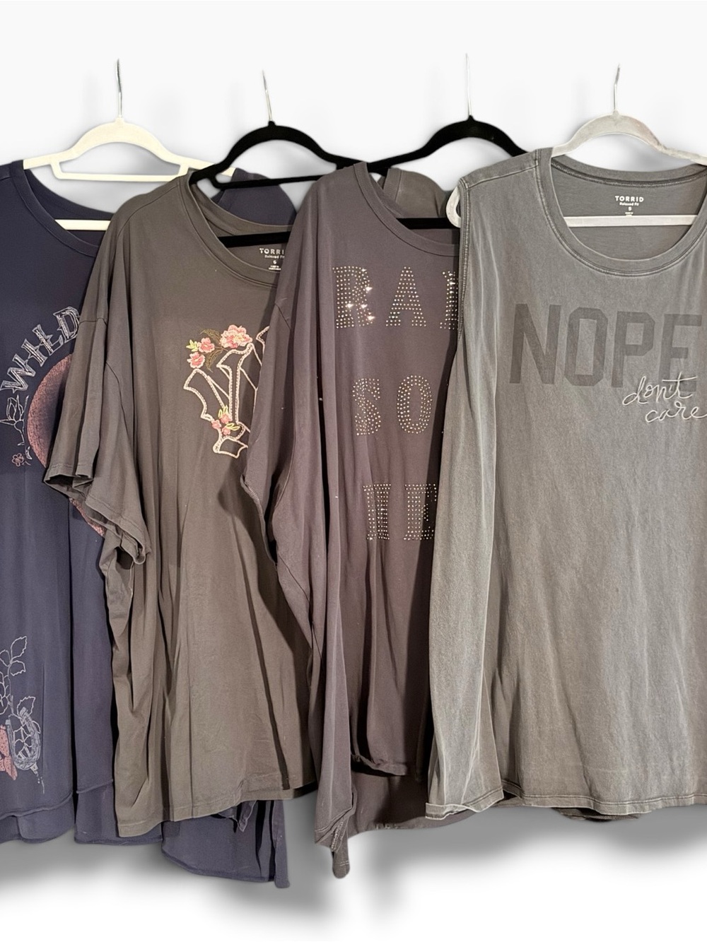 TORRID T Shirt Top Lot Bundle Sz 5 (4 Shirts)